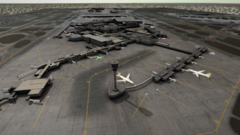 Heathrow Airport Tower3D