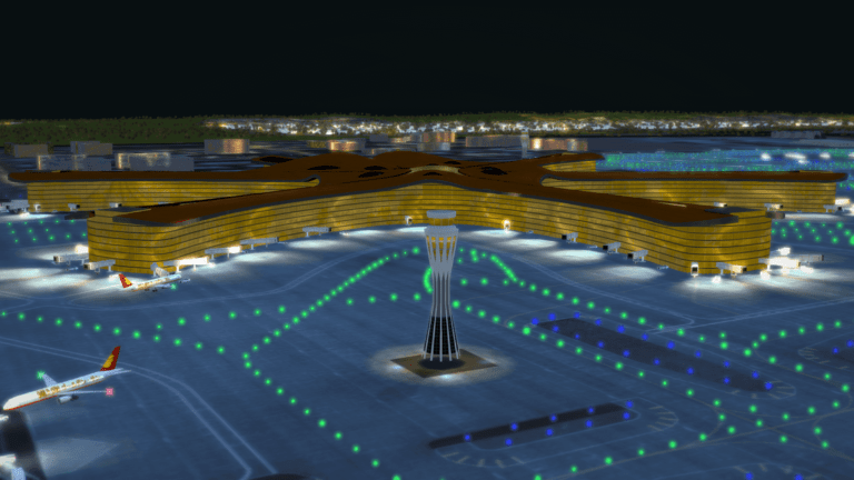 Tower3d airport air traffic control game