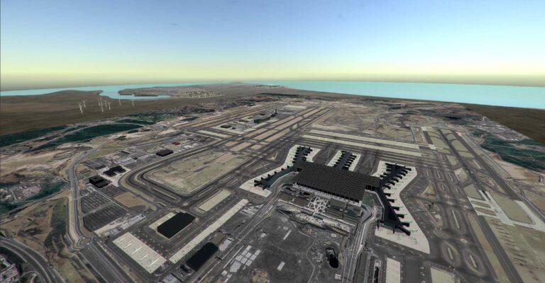 Istanbul airport Tower3D