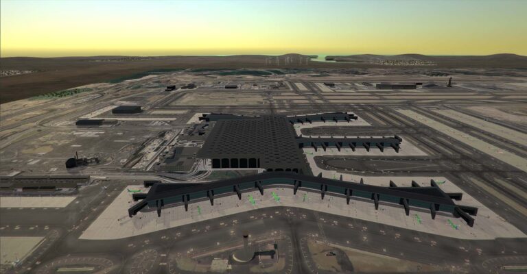 Istanbul airport Tower3D