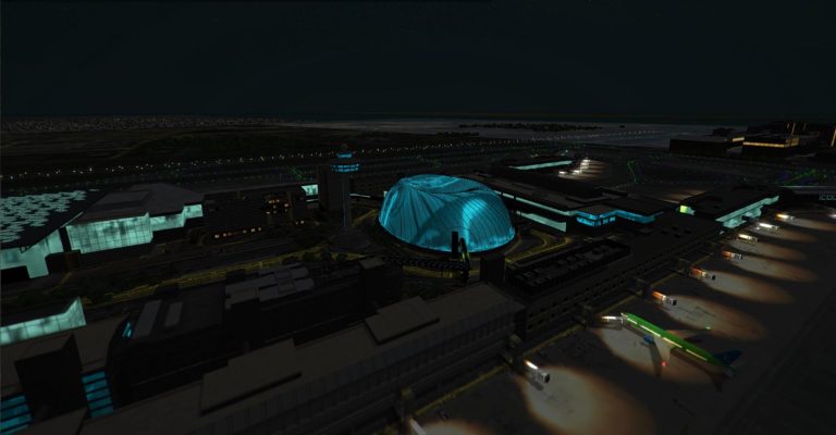 Singapore airport for Tower 3D
