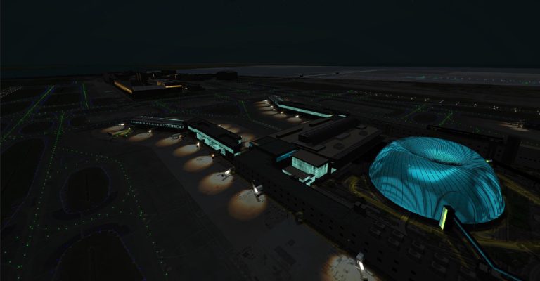 Singapore airport for Tower 3D