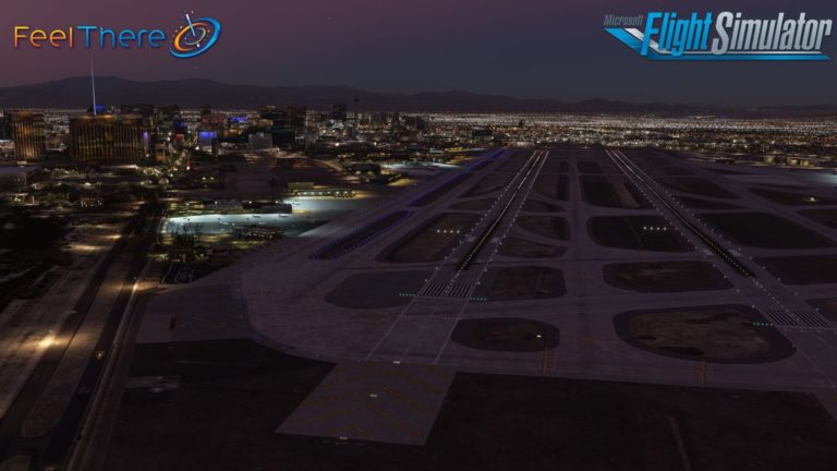Las Vegas scenery microsoft flight simulator