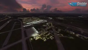 KAUS airport MSFS