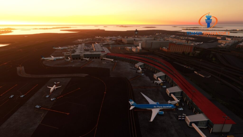 KBOS tower airport boston