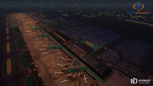 Barcelona airport Tower