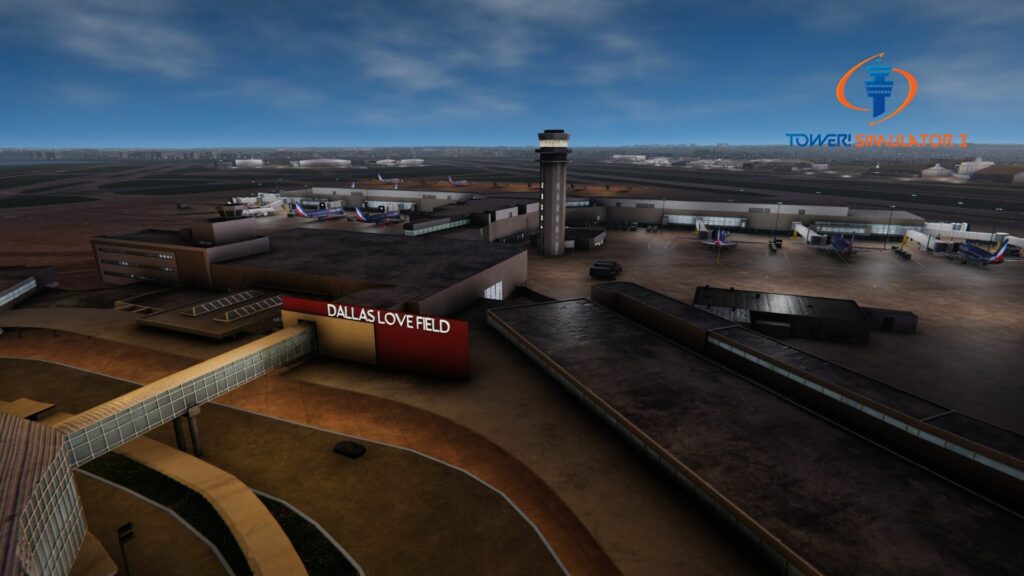 Dallas airport Tower simulator 3