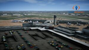 Dallas airport Tower simulator 3