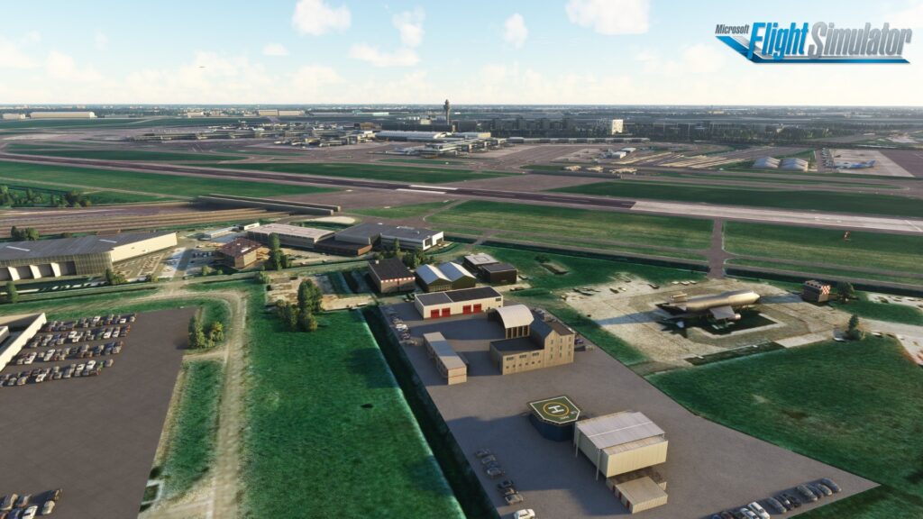 EHAM MSFS Amsterdam airport