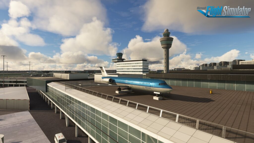 EHAM MSFS Amsterdam airport