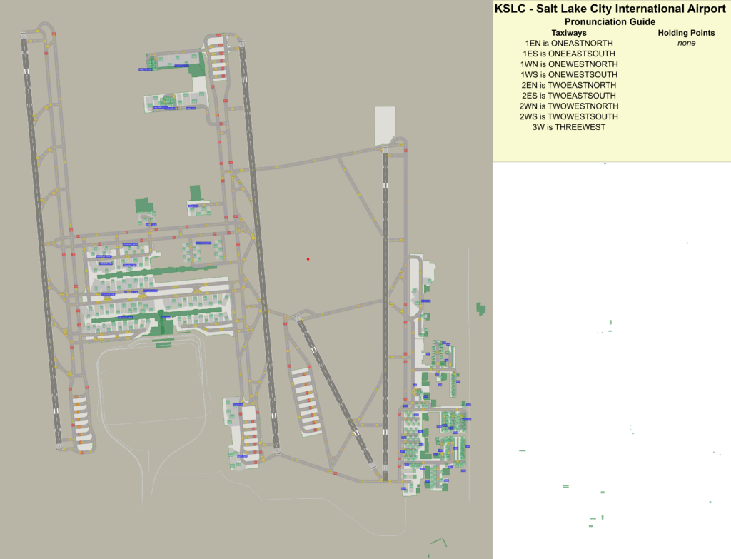 KSLC-Airport Guide