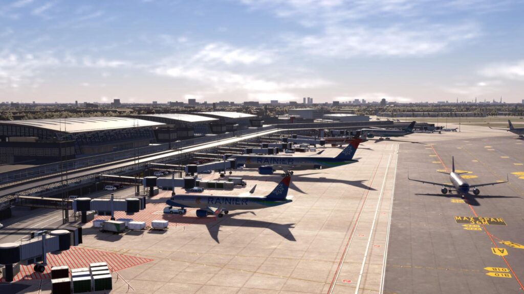 Hamburg airport tower