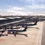 Hamburg airport tower