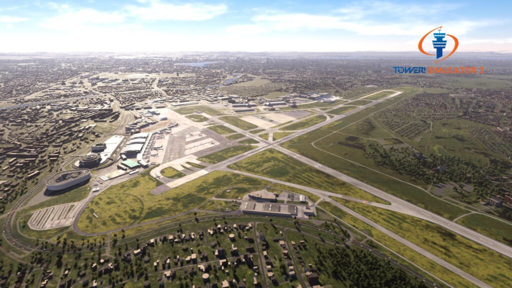 Hamburg airport tower