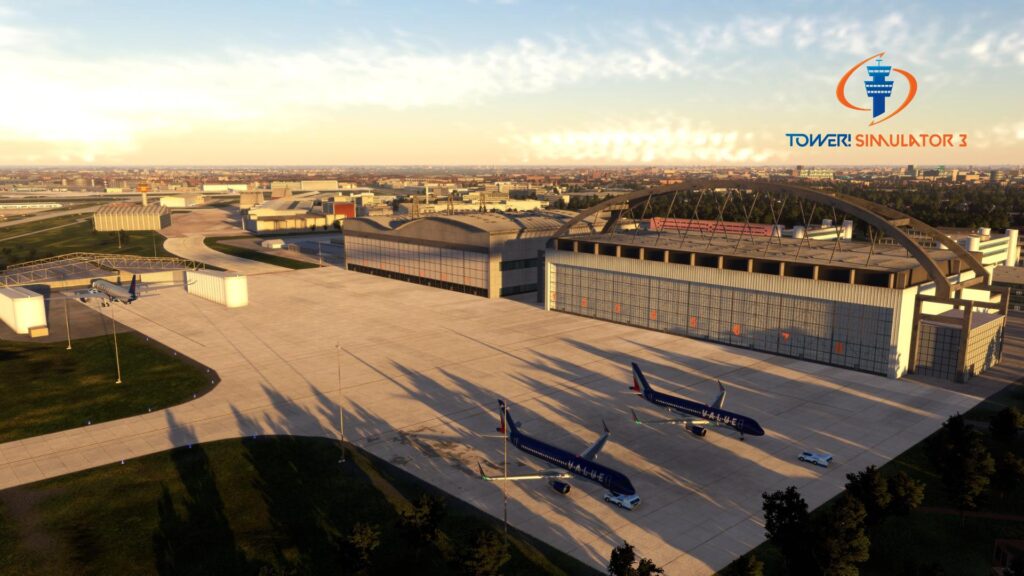 Hamburg airport tower