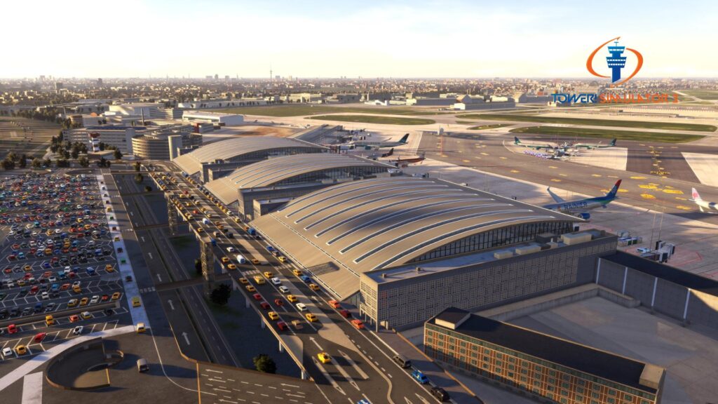 Hamburg airport tower